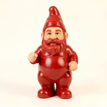 Birdy And Spader The Garden Gnome Statue (synthetic illustration; no displayed measurements)