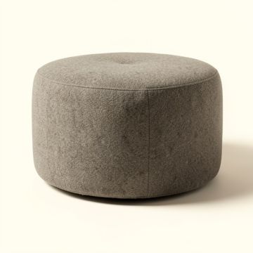 Aubree 16 '' Round Pouf (synthetic illustration; no displayed measurements)