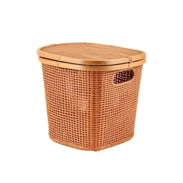 Hazel Bluff Laundry Hamper - Terracotta