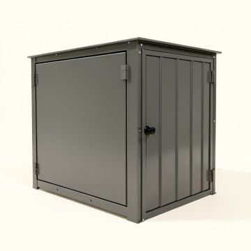 6.5 Ft. W X 3 Ft. D Metal Horizontal Bike Shed (synthetic illustration; no displayed measurements)