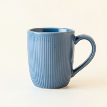 Flint Dale Ceramic Mug - Blue (synthetic illustration; no displayed measurements)