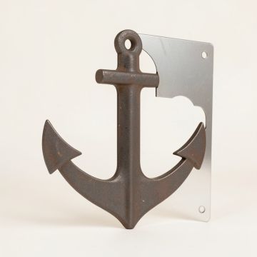 Kyran Anchor Marine Themed Unique Steel Personalized Wall Sign (synthetic illustration; no displayed measurements)