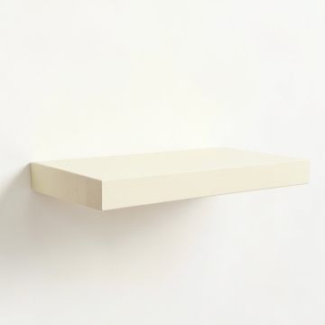 Bay Bend Wall-Mounted Shelf - Cream (synthetic illustration; no displayed measurements)
