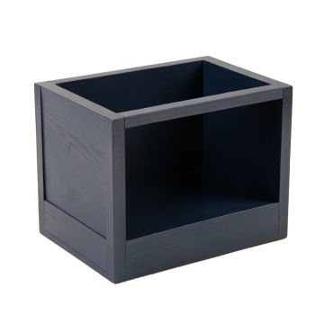 Slate Arc Empty Raised Planter - Navy
