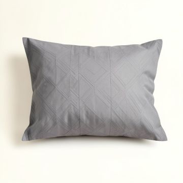 Orkanen 200 Thread Count Geometric 100 % Cotton Percale Pillowcase (synthetic illustration; no displayed measurements)