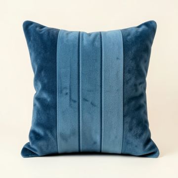 Spruce Bridge Filled Accent Pillow - Blue (synthetic illustration; no displayed measurements)