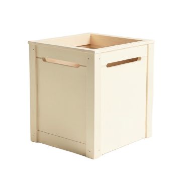 Laurel Crest Closed Garden Compost Bin - Cream