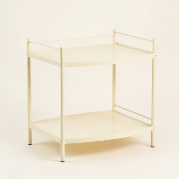 Birch Bluff Empty Countertop Canister Rack - Cream (synthetic illustration; no displayed measurements)