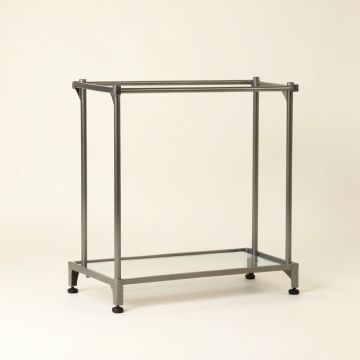 19 '' W Personal Valet Double Rail Garment Rack (synthetic illustration; no displayed measurements)