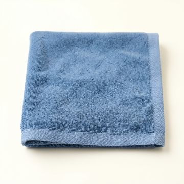 Pine Bridge Bath Towel - Blue (synthetic illustration; no displayed measurements)