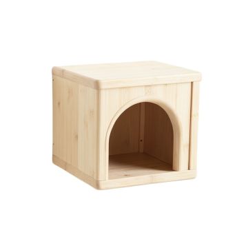 Slate Bridge Wall-Mounted Cat Perch - Ivory