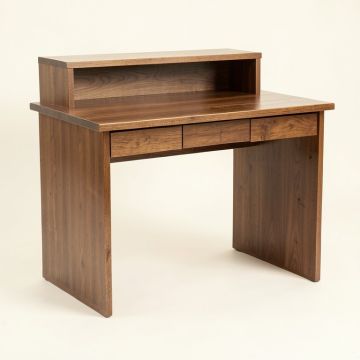 Bransford Solid Wood Desk With Hutch (synthetic illustration; no displayed measurements)