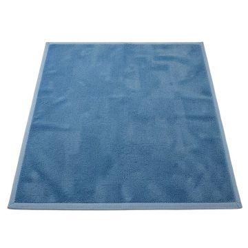 River Arc Rectangular Outdoor Rug - Blue