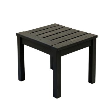 Sage Arc Compact Balcony Table - Black