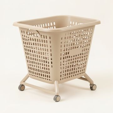 Laundry Cart Basket (synthetic illustration; no displayed measurements)