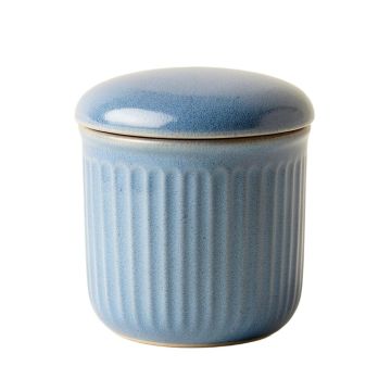 Juniper Bridge Storage Canister With Lid - Blue