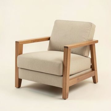 Ogan 29 '' Wide Polyester Armchair (synthetic illustration; no displayed measurements)