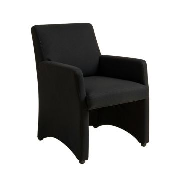 Anastatius Side Chair In Black