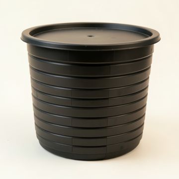 Birch Bluff Closed Garden Compost Bin - Black (synthetic illustration; no displayed measurements)