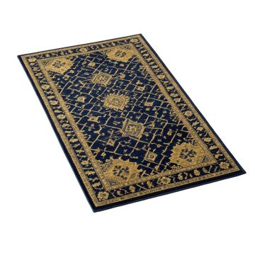 Monterey Geometric Navy/Blue/Gold Area Rug