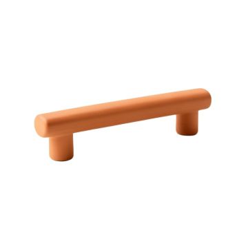 Birch Bend Cabinet Handle Without Packaging - Terracotta