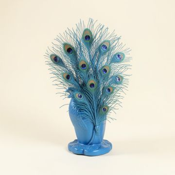 Canastota Peacock Garden Art (synthetic illustration; no displayed measurements)