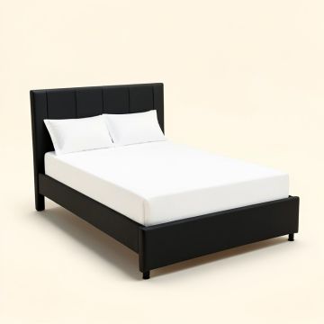 Bed Frame With Headboard And Footboard (synthetic illustration; no displayed measurements)