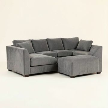 Jarmal 3 Piece Velvet Living Room Set (synthetic illustration; no displayed measurements)