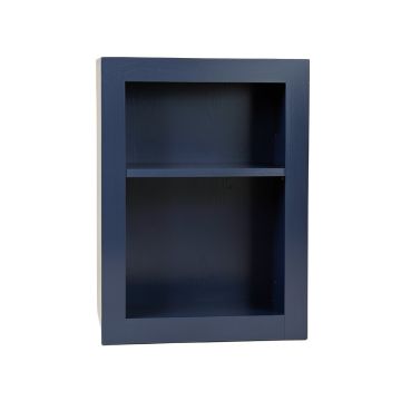 Laurel Edge Freestanding Bookcase - Navy
