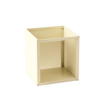 Holly Branch Empty Raised Planter - Ivory (synthetic illustration; no displayed measurements)