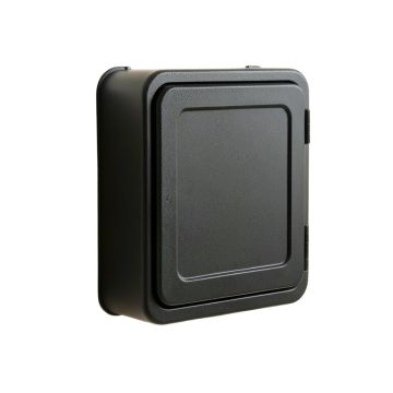 Glen Branch Wall-Mounted Entry Cabinet - Black