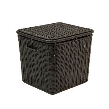 Oak Bend Laundry Hamper - Black