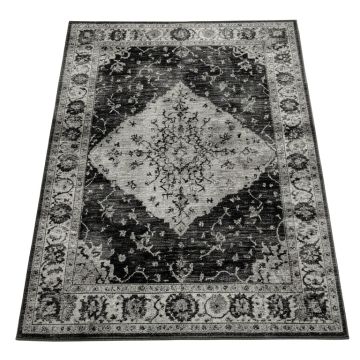 Sheridan Southwestern Plum/Black/Gray Area Rug
