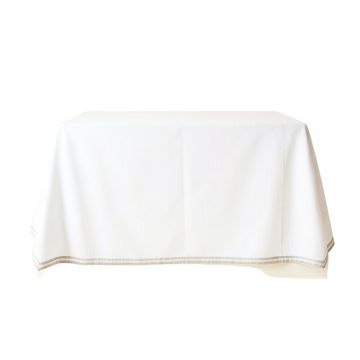 Heath Falls Flat Bed Sheet - White