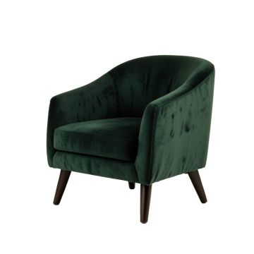Saldana Velvet Upholstered Side Chair