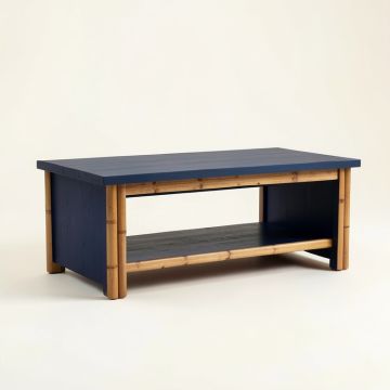 Clay Canyon Coffee Table - Navy (synthetic illustration; no displayed measurements)