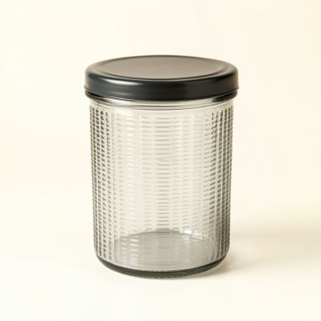 Linden Brook Storage Canister With Lid - Gray (synthetic illustration; no displayed measurements)