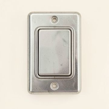 Hand Hammered 2-Gang Toggle Light Switch Wall Plate (synthetic illustration; no displayed measurements)