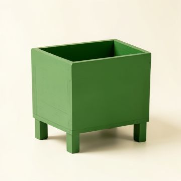 Dune Arc Empty Raised Planter (synthetic illustration; no displayed measurements)