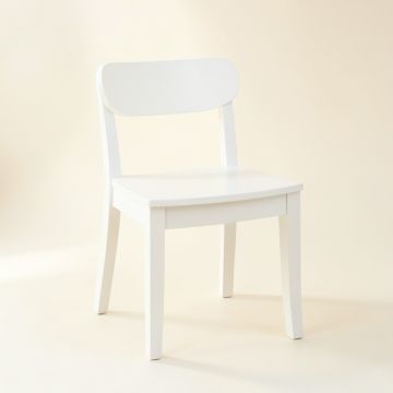 Dune Branch Small Chair - White (synthetic illustration; no displayed measurements)