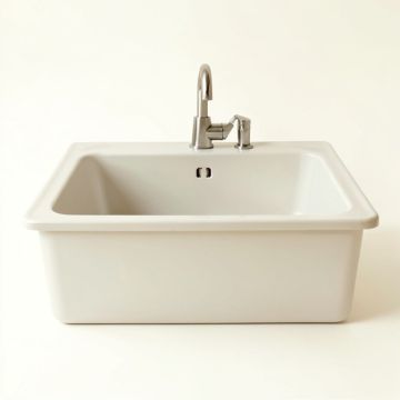 Undermount 30 '' L X 20 '' W Farmhouse Kitchen Sink (synthetic illustration; no displayed measurements)