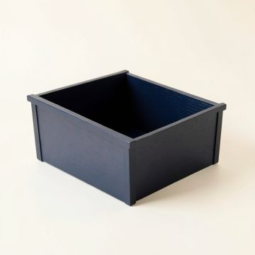 Brook Bend Low Toy Storage Unit - Navy (synthetic illustration; no displayed measurements)