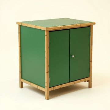 Bay Bridge Freestanding Laundry Folding Counter - Green (synthetic illustration; no displayed measurements)