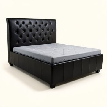 Odion Tufted Upholstered Low Profile Standard Bed (synthetic illustration; no displayed measurements)