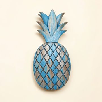 Paradise Sweet Paradise Pineapple Wood And Metal Wall Décor (synthetic illustration; no displayed measurements)