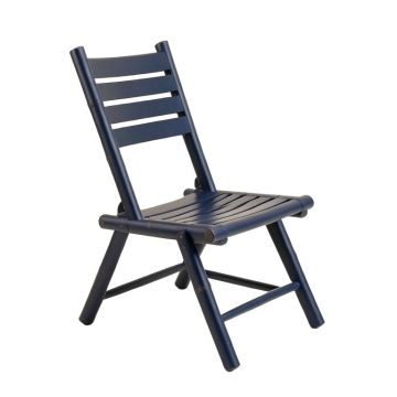 Spruce Crest Folding Outdoor Chair - Navy
