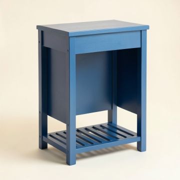 Dawn Bridge Freestanding Laundry Folding Counter - Blue (synthetic illustration; no displayed measurements)
