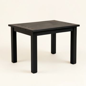 Field Crest Patio Table - Black (synthetic illustration; no displayed measurements)