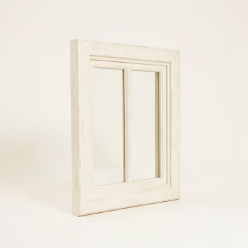 Wood Window Shape Wall Décor (synthetic illustration; no displayed measurements)