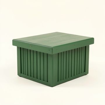Alder Crest Closed Outdoor Storage Box - Green (synthetic illustration; no displayed measurements)